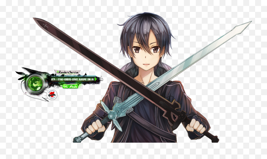 Kirito Png 2 Ver - Kirito Render,Kirito Png