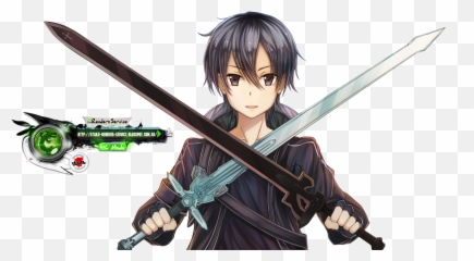 Kirito Png 2 Ver - Kirito Render,Kirito Png