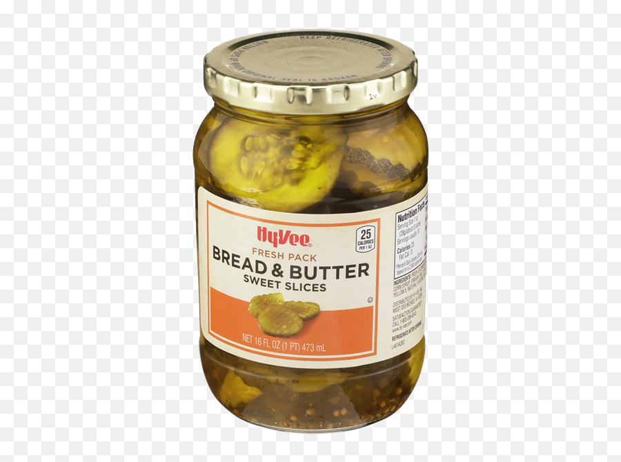 Hy - Vee Bread U0026 Butter Sweet Pickle Slices Hyvee Aisles Pickled Cucumber Png,Pickle Png