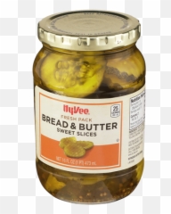 Hy - Vee Bread U0026 Butter Sweet Pickle Slices Hyvee Aisles Pickled Cucumber Png,Pickle Png