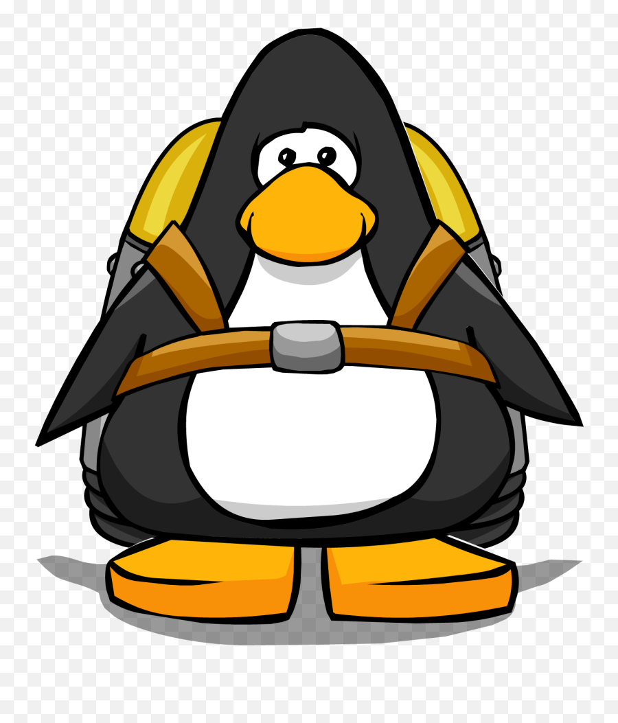 Download Jet Pack Item From A Player Card - Penguin With A Club Penguin Beta Hat Png,Jetpack Png