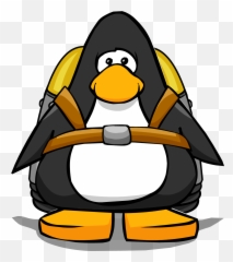 Download Jet Pack Item From A Player Card - Penguin With A Club Penguin Beta Hat Png,Jetpack Png