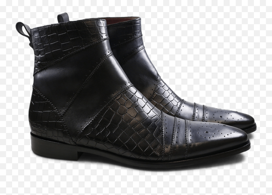 Elvis 26 Crock Black Ls Melvin U0026 Hamilton - Elvis Boots Png,Elvis Png