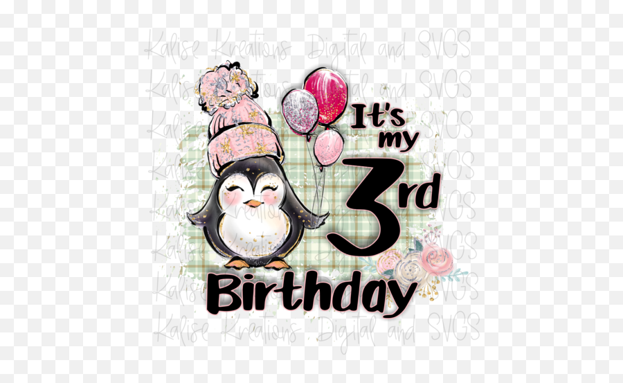 Birthday U2013 Kalise Kreations Designs - Cartoon Png,Its A Girl Png