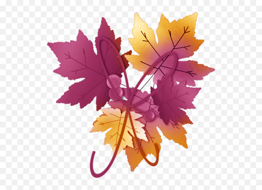 Download Hd Blowing Leaves Png For Kids - Clip Art,Maple Leaves Png