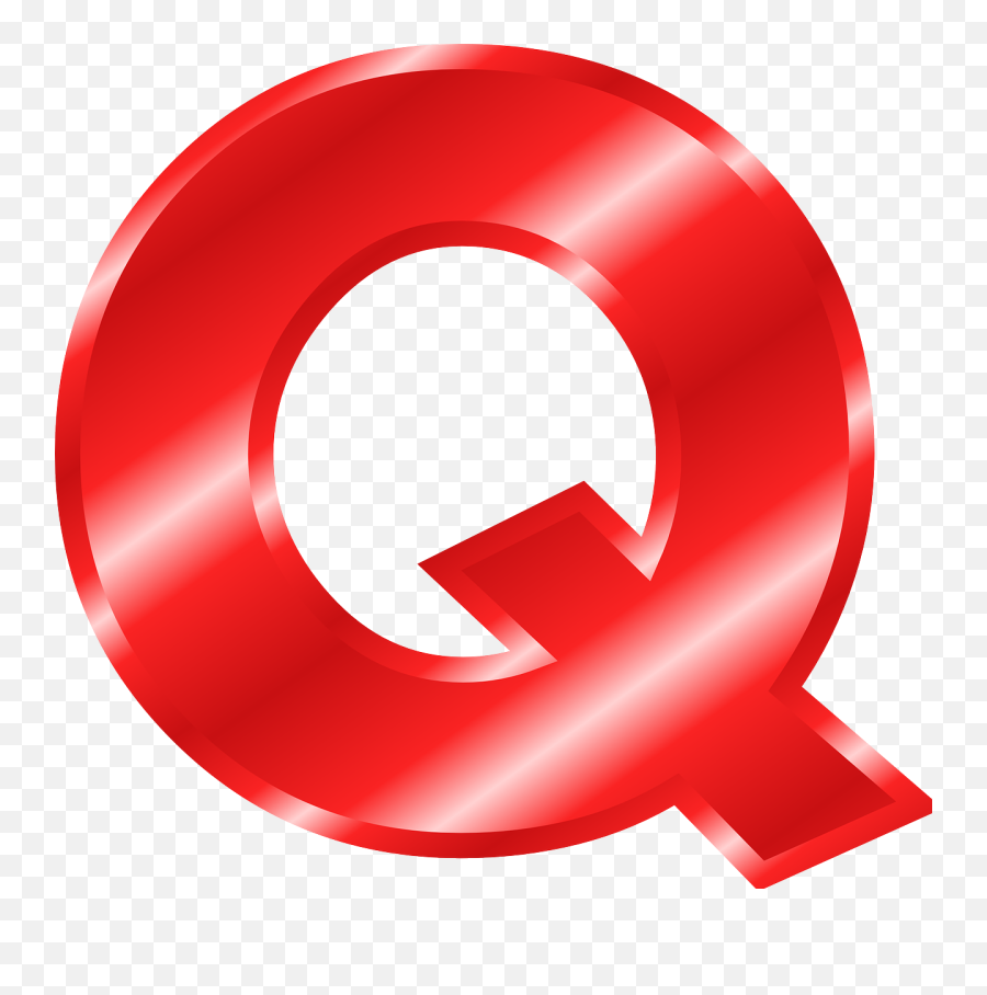Q A Png 3 Image - Letter I Color Red,Q&a Png