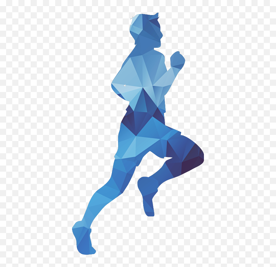 Euclidean Vector Running Silhouette - Vector Running Silhouette Png,People Running Png