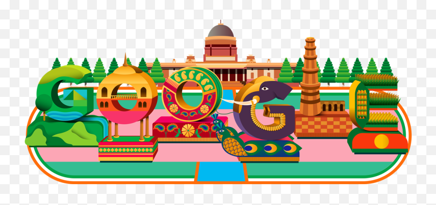 Celebrating Anna May Wong - Republic Day Google Doodle Png,Google Logo 2019