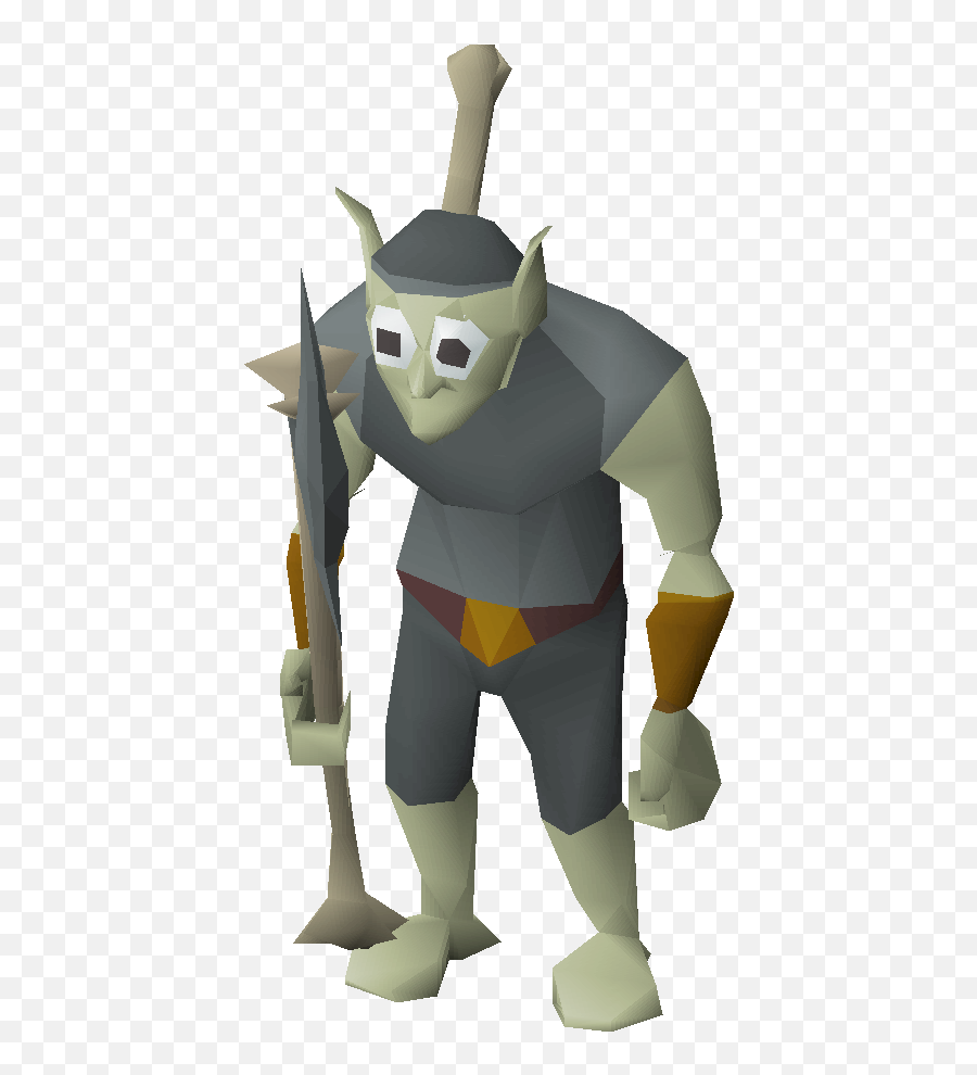 Cave Goblin Guard - Osrs Wiki Action Figure Png,Goblin Png