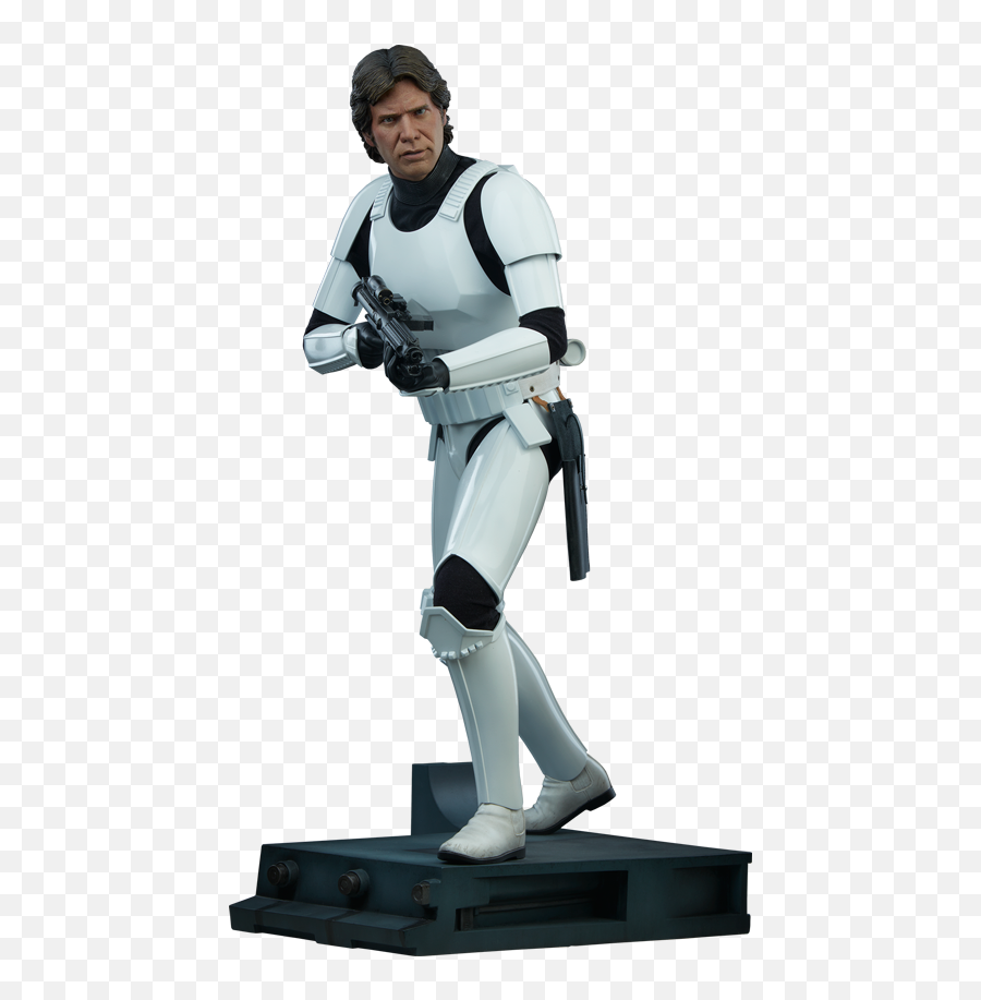 Stormtrooper Premium Format Figure Han Solo In - Figurine Png,Han Solo Png