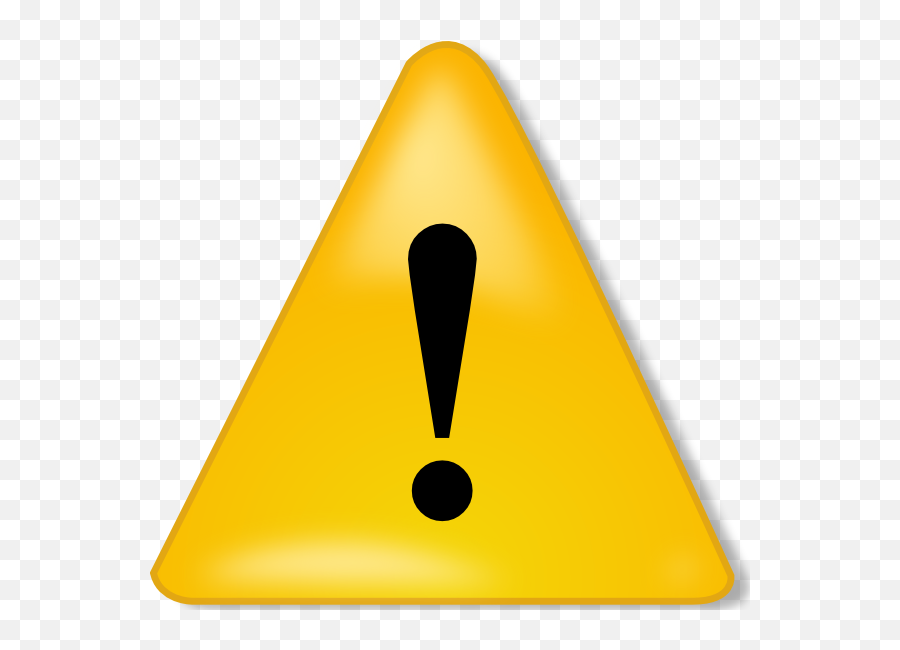Warning Sign Clip Art - Warning Icon Windows Png,Danger Sign Transparent