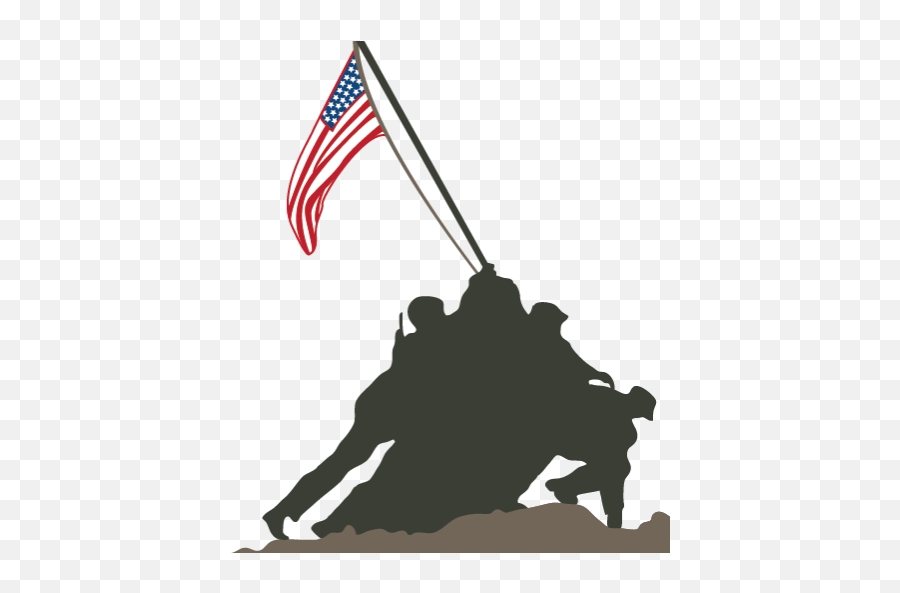 Cropped - Iwo Jima Memorial Png,Patriotic Png
