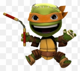 Michelangelo Costume Littlebigplanet - Little Big Planet Ninja Turtles Png,Michelangelo Png