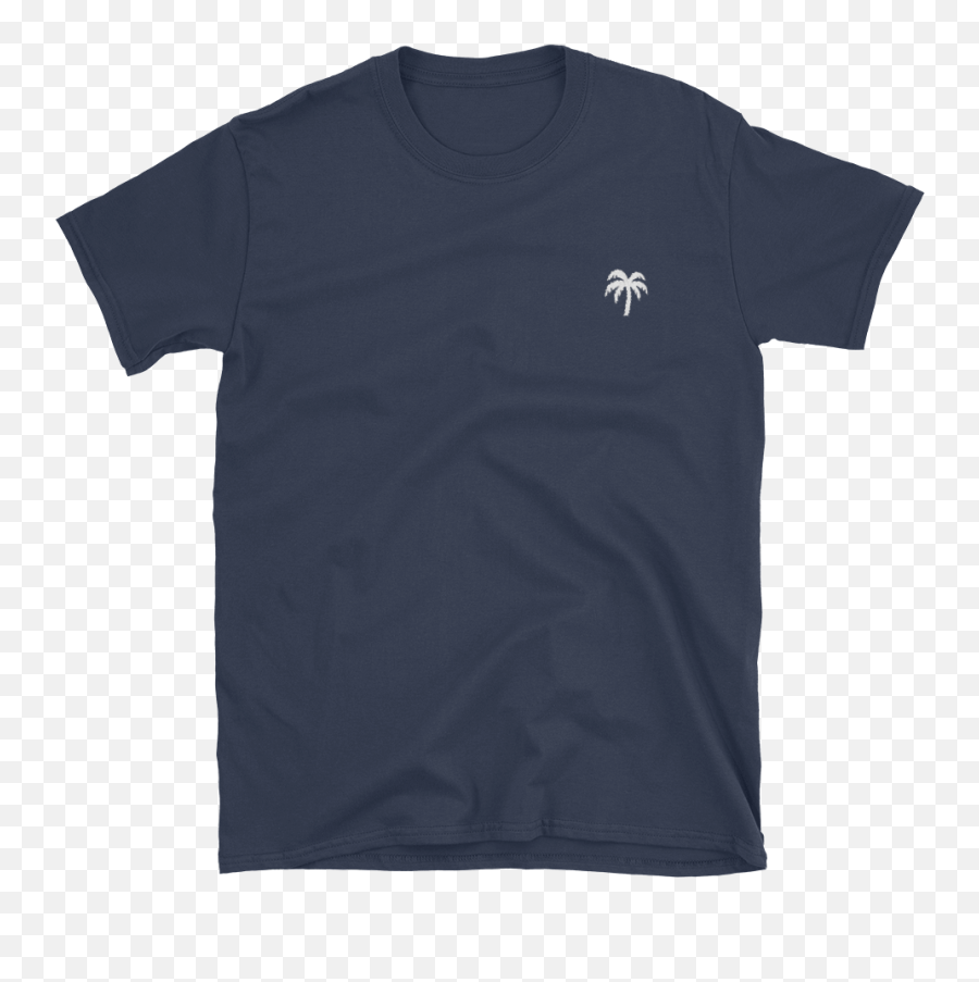 Signature White Palm Tree Logo Short - Sleeve Unisex Tshirt East End Houston T Shirt Png,Tree Logo