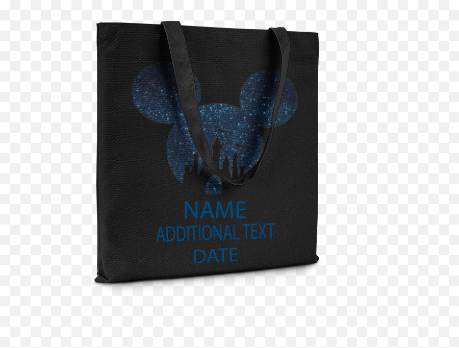 Mickey Silhouette Png - Click To Enlarge Tote Bag Fashion Brand,Mickey Silhouette Png