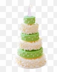 Cakes Png - Birthday Cakes Green Png