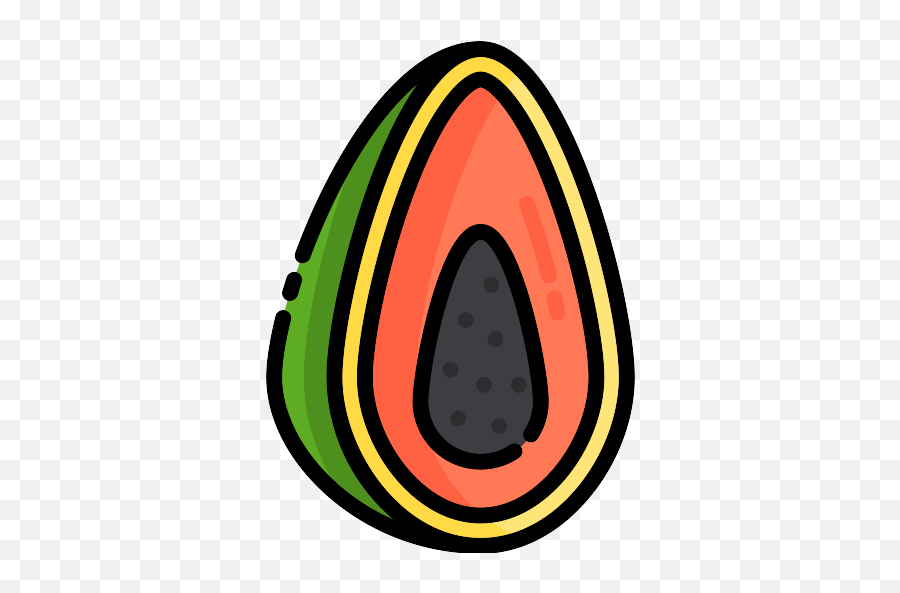 Papaya Vector Svg Icon 5 - Png Repo Free Png Icons Dot,Papaya Png