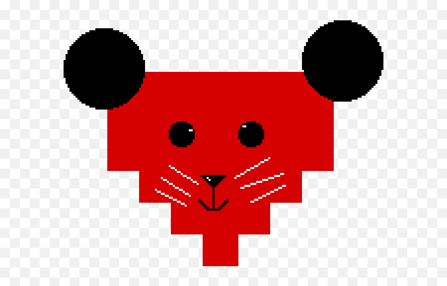 Pixilart - Mickey Mouse By Wolfies555 Small Heart Pixel Art Png,Mickey Mouse Face Png