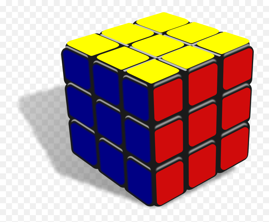 Free Rubiks Cube Png Download Clip Art - 3d Rubix Cube Clipart,Rubik's Cube Png
