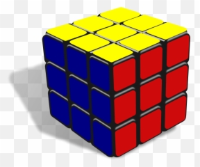 Free Rubiks Cube Png Download Clip Art - 3d Rubix Cube Clipart,Rubik's Cube Png