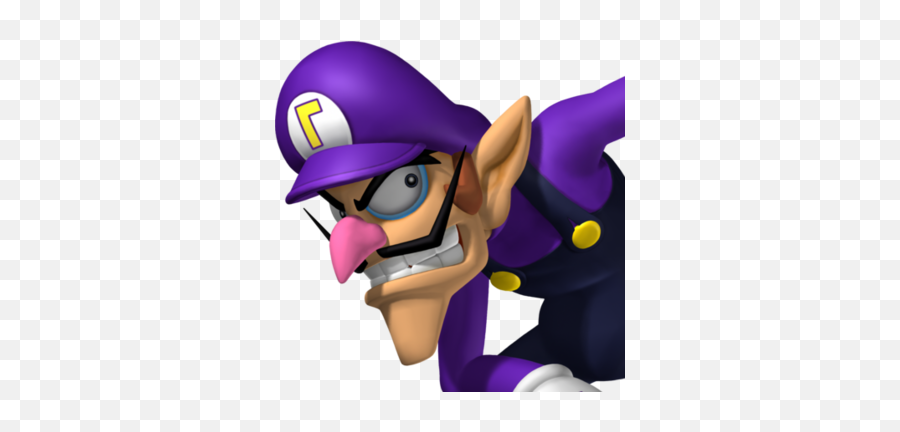 Thin Chin Of Sin - Cartoon Characters With Long Chins Png,Waluigi Face Png