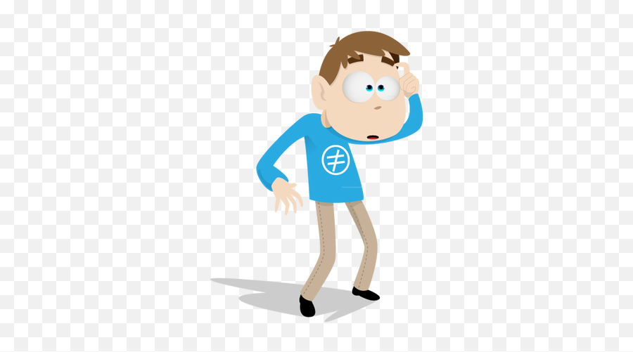 Confused Guy - Judge Mistakes Transparent Png Download Thinking Grammar,Confused Transparent
