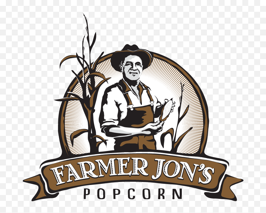 Home Farmer Jonu0027s Popcorn - Farmer Jon Popcorn Logo Png,Popcorn Kernel Png
