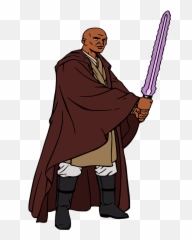 Star Wars Clip Art Disney Galore - Mace Windu Clipart Png,Mace Windu Png