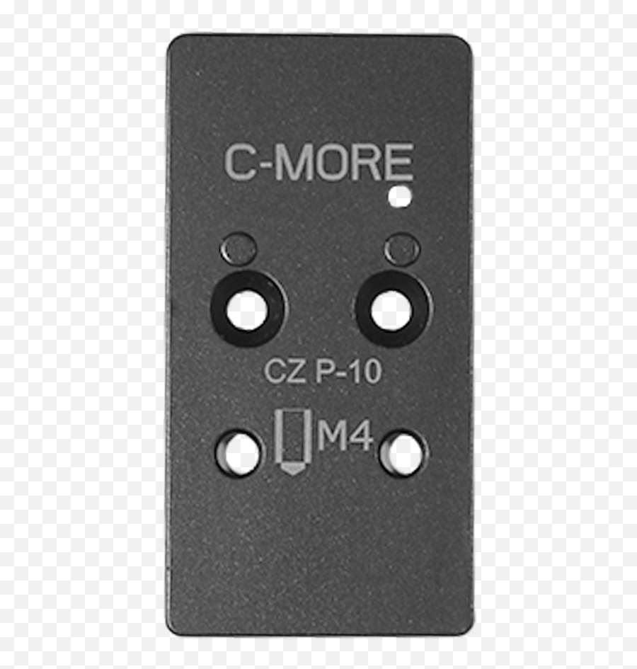 Cz P - 10 Or Red Dot Plate Cmore Rts Solid Png,Red Dot Transparent