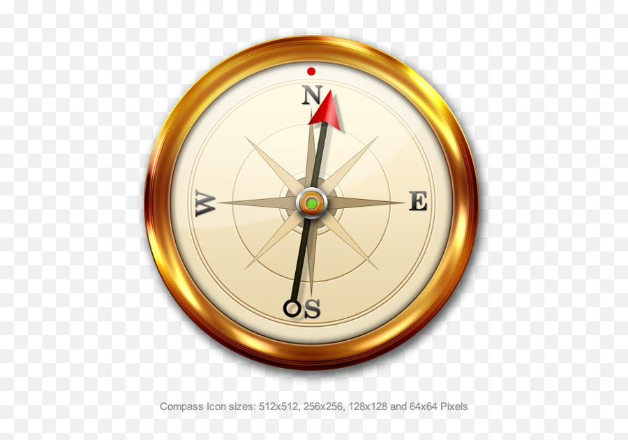 Compass Icon Psd Free File - Compass Icon Png,Compass Icon