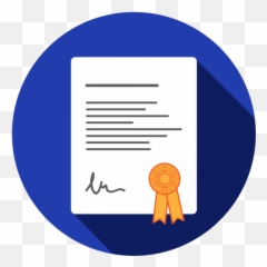 Contract Icon - Illustration Clipart Full Size Horizontal png