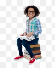 Free Png Download Young Girl Student Images Background - Young Student Png,Girl Sitting Png