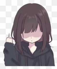 Anime Girl Sad Tumblr - Wallpapers png