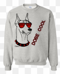 Doberman Pinscher - Funny Dog Lovers Sweatshirt Volvo 240 Christmas Sweater Png,Funny Dog Png