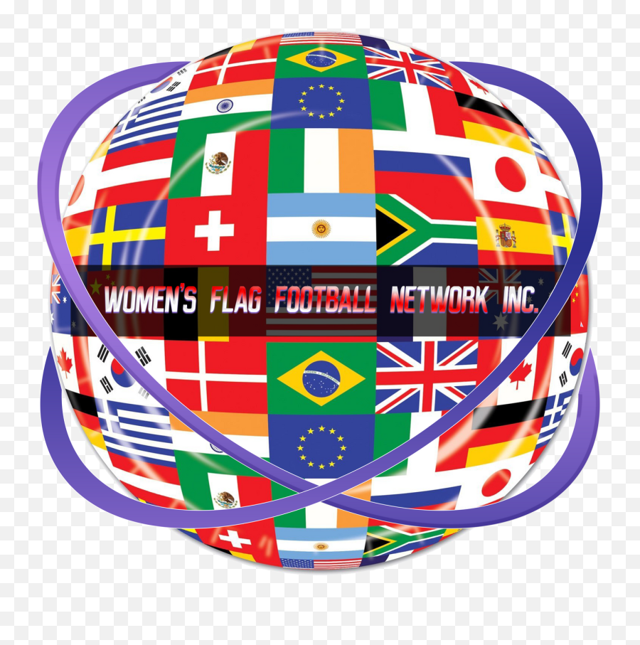 Womens Flag Football Network Inc - Disposable Plate Png,Flag Football Icon