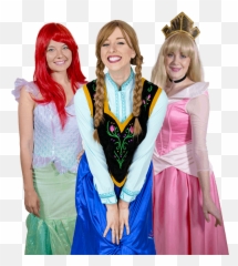 Princess Birthday Party New York Clownscom - Fun Png,Icon Girl Half Wig