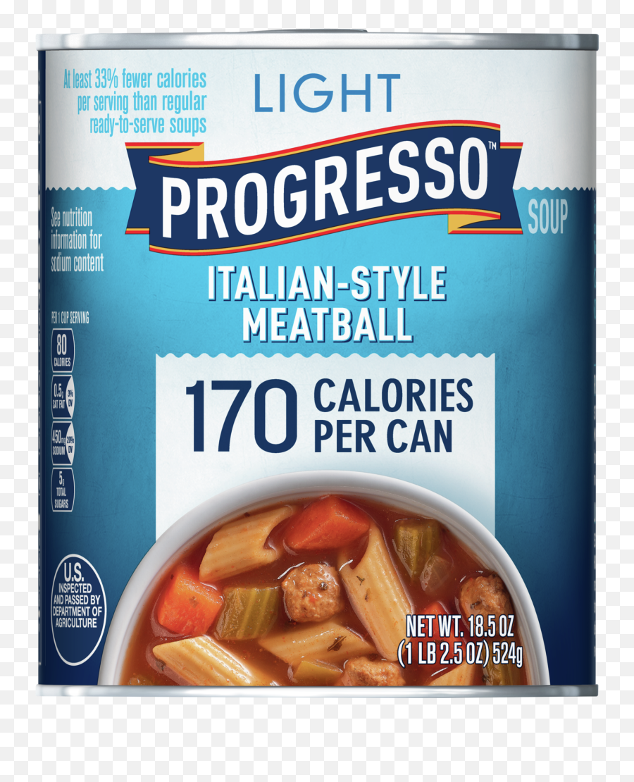 Progresso Light Italian Style Meatball Soup 185 Oz - Progresso Beef Pot Roast Soup Png,Meatball Png