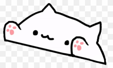 Bongo Cat Meme Template Clipart - Bongo Cat Gif Transparent Png,Cat Meme Icon