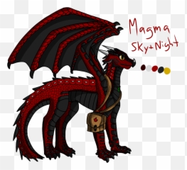 Magma Skywing Nightwing Wingsoffire - png