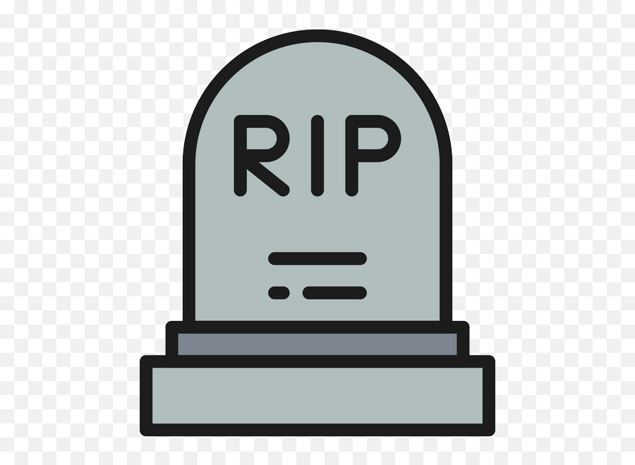 Tombstone Clipart - Clipartworld Tombstone Symbol Png,Rip Icon