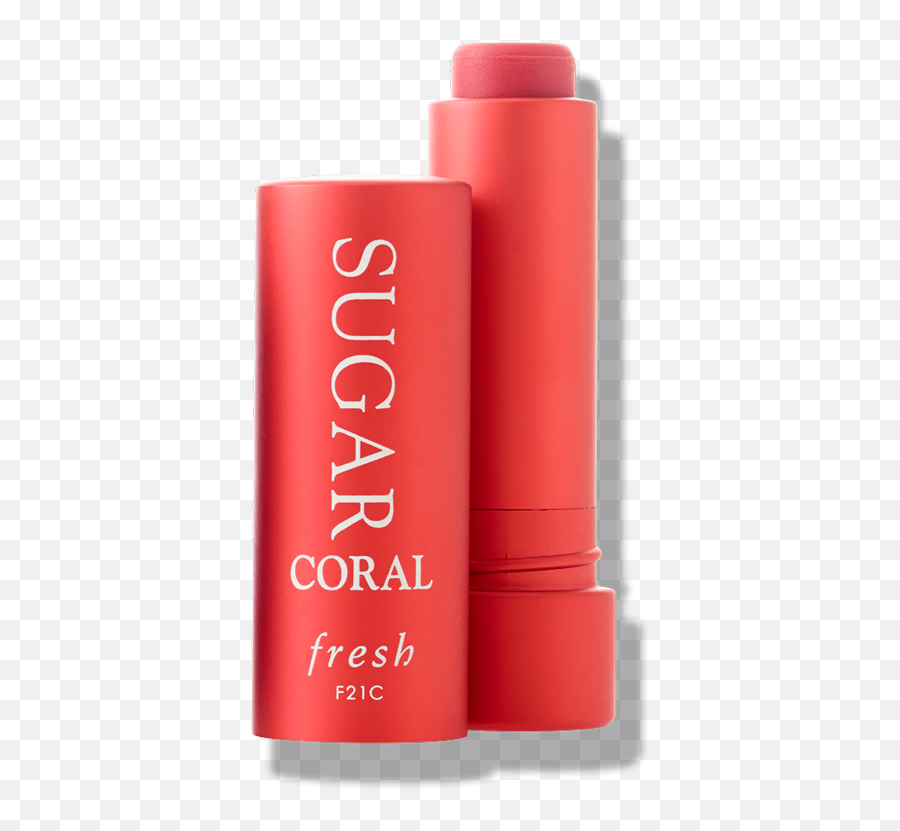 Sugar Coral Tinted Lip Treatment Sunscreen Spf 15 43gr Fresh - Lip Balm Png,Mac Icon Lipstick