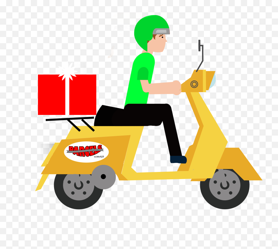 Delivery Boy Vector Png - Transparent Delivery Boy Png,Delivery Png