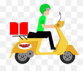 Delivery Boy Vector Png - Transparent Delivery Boy Png,Delivery Png