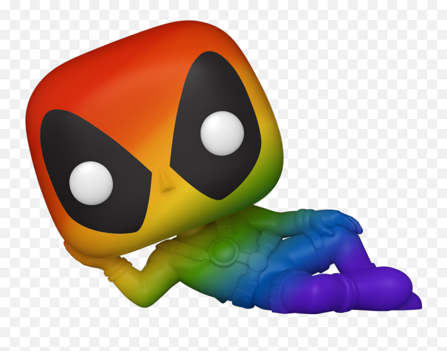 Pop It Rainbow - Deadpool Pride Pop Png,Rainbow Animated Icon Deviant Art
