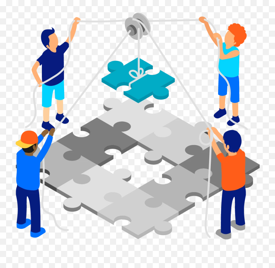 Google U0026 Social Media Brand Management Software - Teanwork Isometric Png,Icon For Collaboration