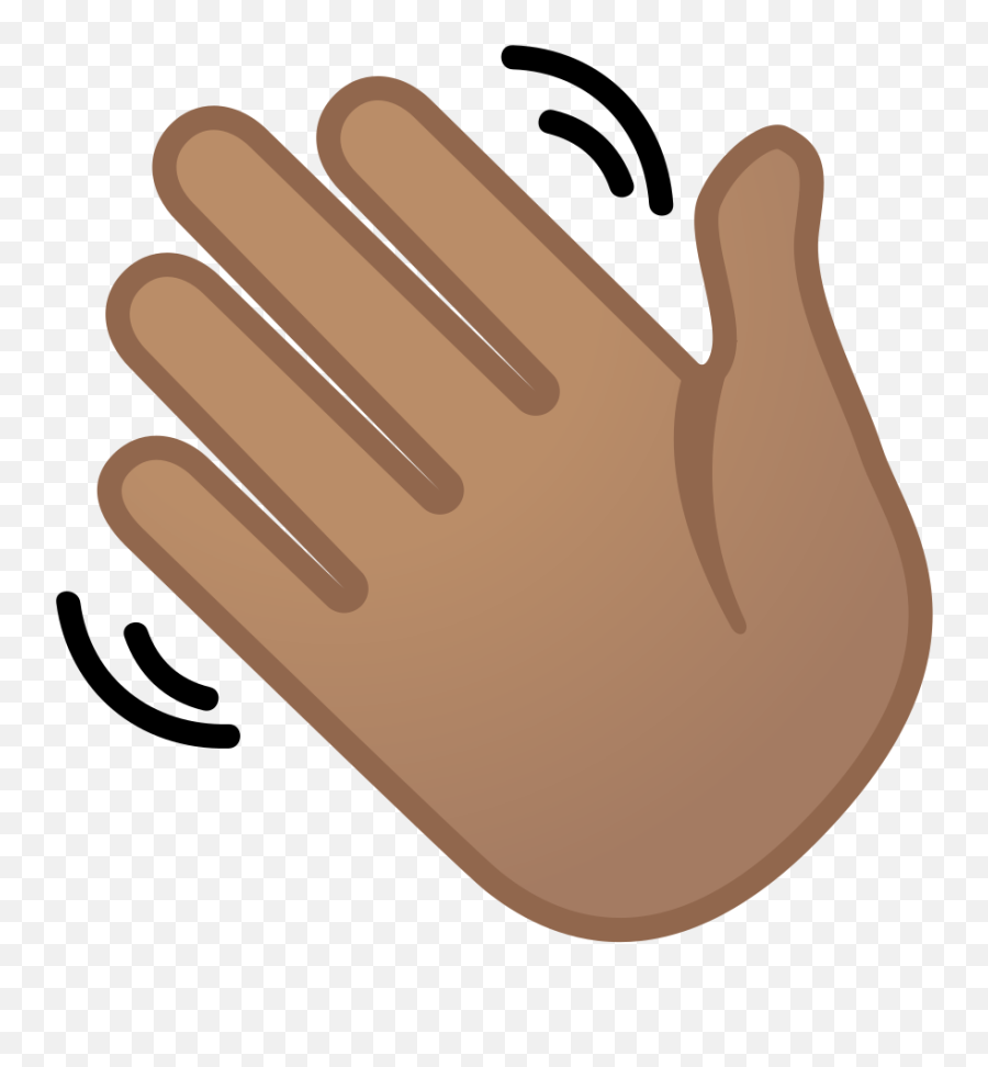 Waving Hand Emoji Png Picture 601140 - Hand Waving Clipart Transparent,Hand Emoji Png