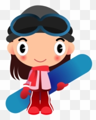 Snowboarding Clipart Snowboard - Winter Sport Word Search png