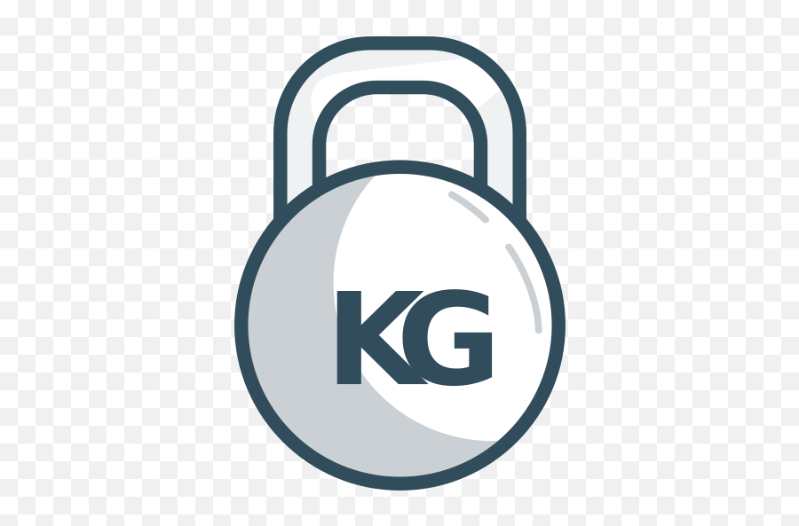 Kg Kilograms Weight Gym Fitness Free Icon - Iconiconscom Png,Fitness Icon Font