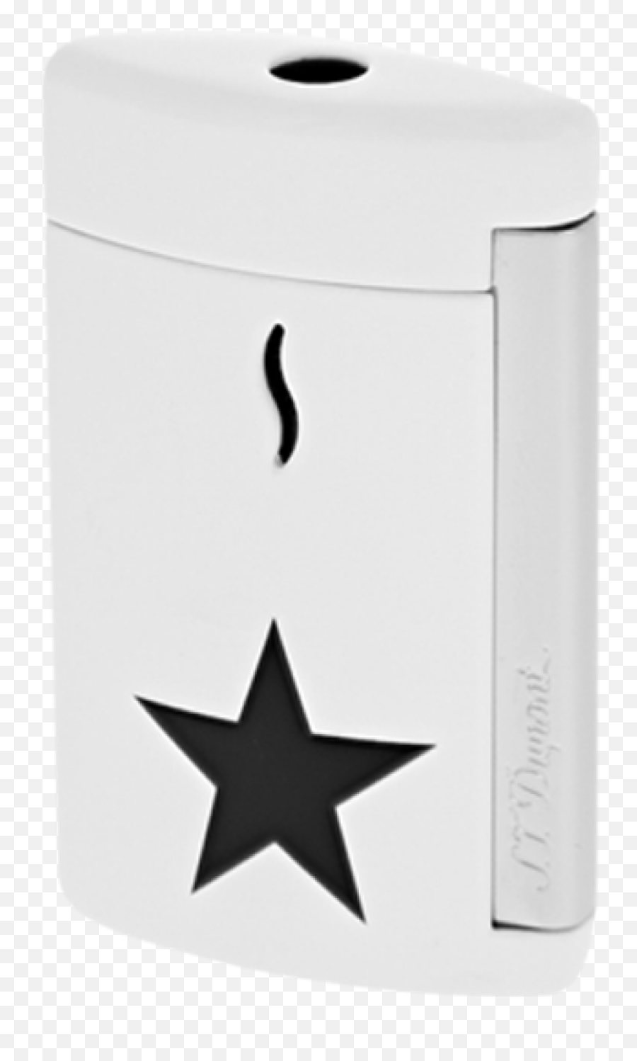 Lighter Minijet Star White - Black Mobile Phone Png,Star Design Png