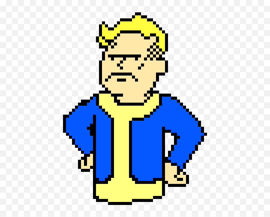 Pip Boy Png - Fallout Vault Boy Pixel Art,Pip Boy Png